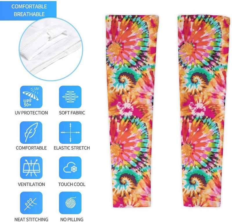 QiErDesign Marble Sports Compression Arm Sleeves for Men & Women - Youth Arm Sleeve Baseball Volleyball Sleeves & Basketball Sleeve - Image 4